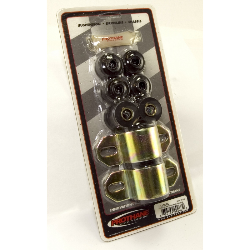 Suspension Stabilizer Bar Bushing Kit, Front, Black, 28mm; 84-01 XJ