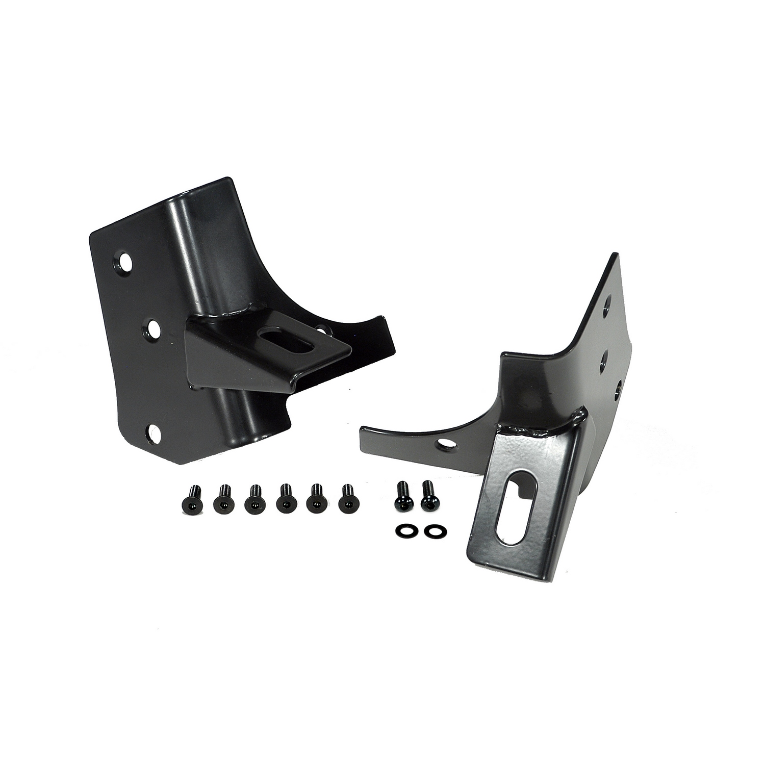 Light Mount Bracket Kit, Windshield; 97-06 Jeep Wrangler TJ