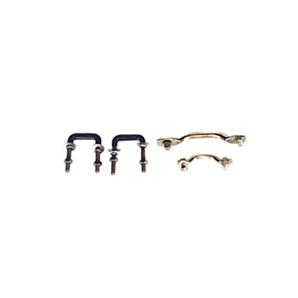 Windshield Tie Down Kit, Stainless Steel; 55-95 Jeep CJ/Wrangler