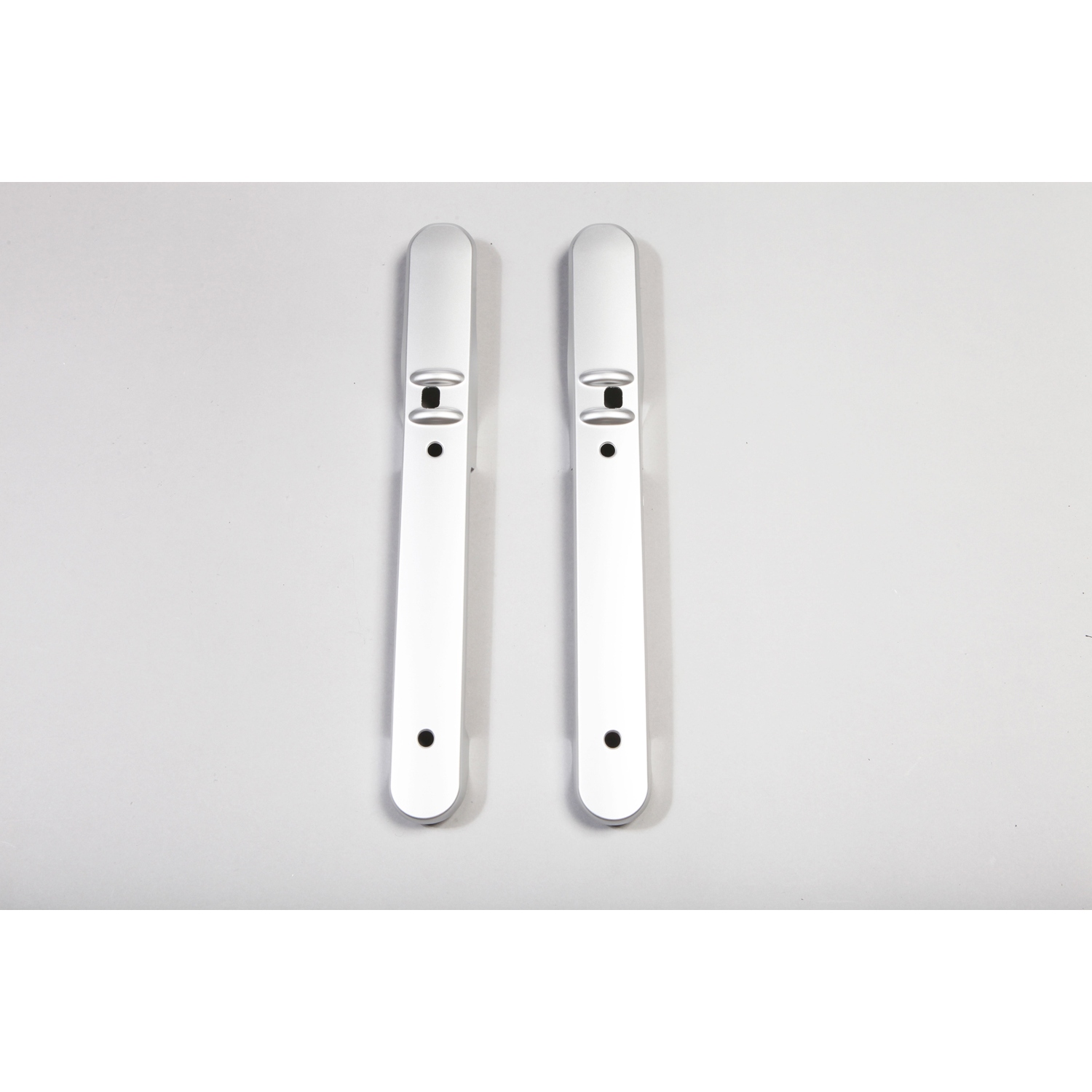 Klamki przednie, srebrne 07-10 Jeep Wrangler JK