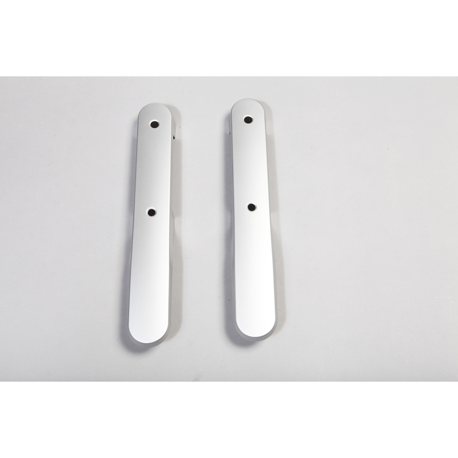 Door Handle Trim, Rear, Silver; 07-10 Jeep Wrangler JKU - 1