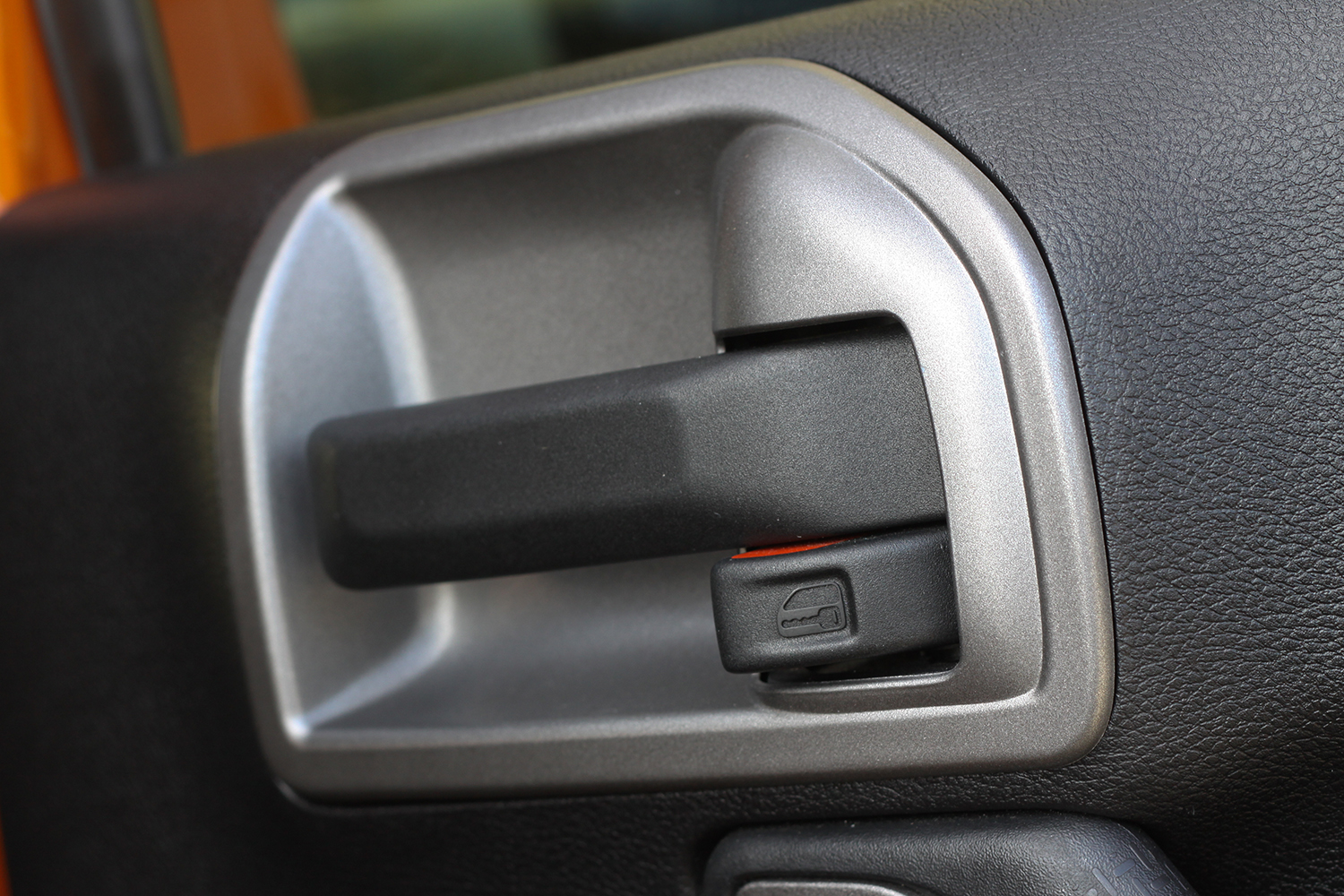 Door Latch Trim, Charcoal; 11-18 Jeep Wrangler JK - 1