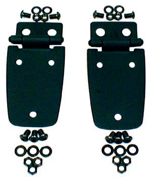 Hood Hinge, Black; 97-06 Jeep Wrangler TJ - 1