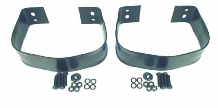 Bumperette Kit, Rear, Black; 76-95 Jeep CJ/Wrangler YJ - 1