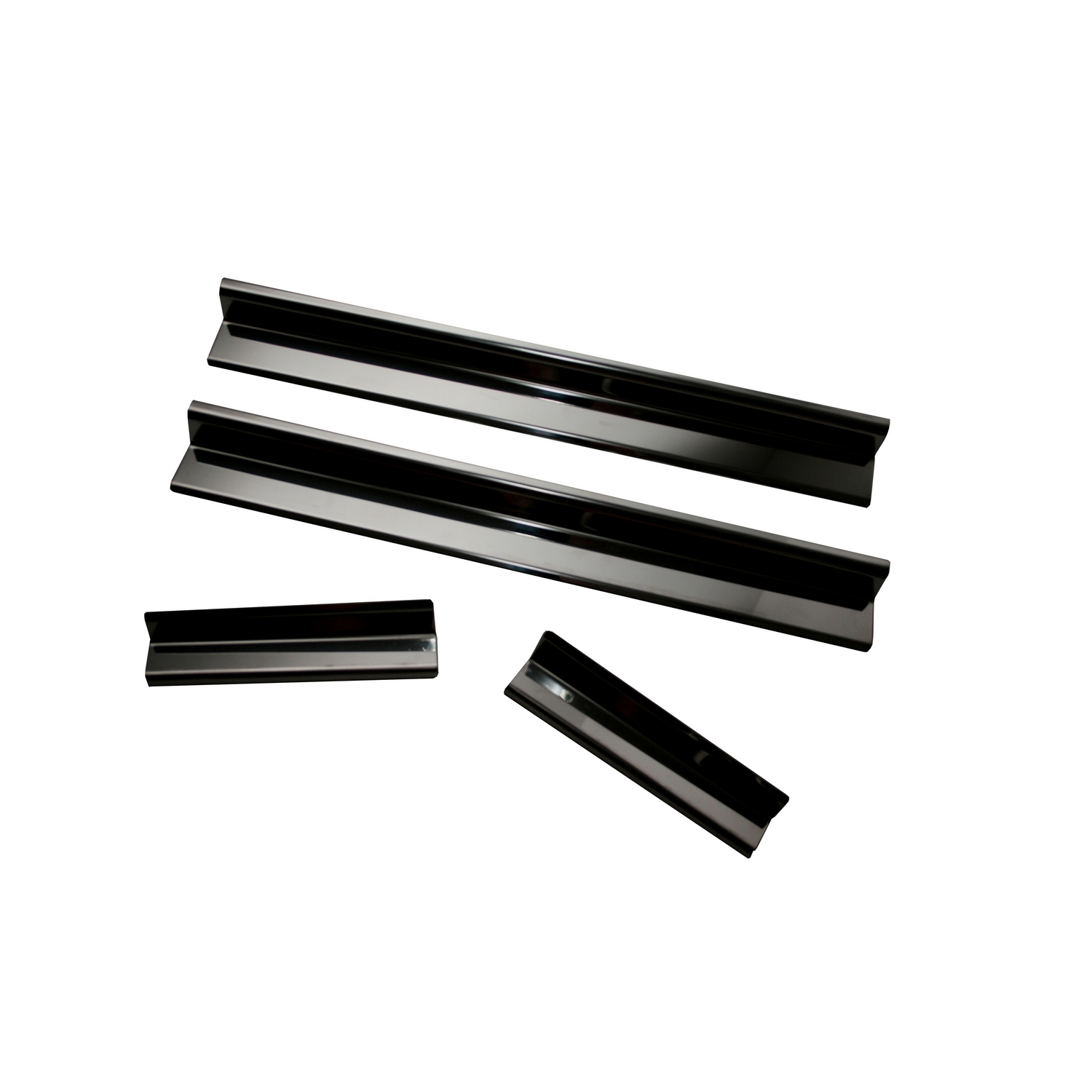 Door Entry Guard Kit, Black; 07-18 Jeep Wrangler JKU