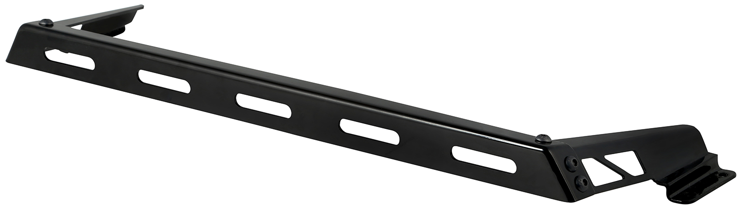 Light Bar, Hood Mounted, Black; 07-18 Jeep Wrangler JK