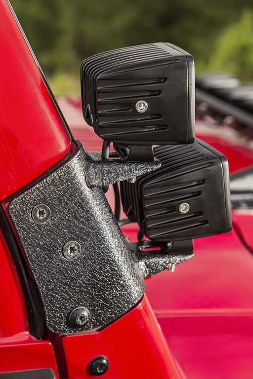 Podwójny uchwyt świateł słupka A; 97-06 Jeep Wrangler TJ/LJ - 6