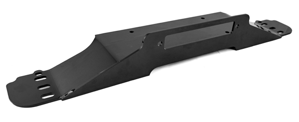 Winch Mounting Plate, Raised; 87-06 Jeep Wrangler YJ/TJ