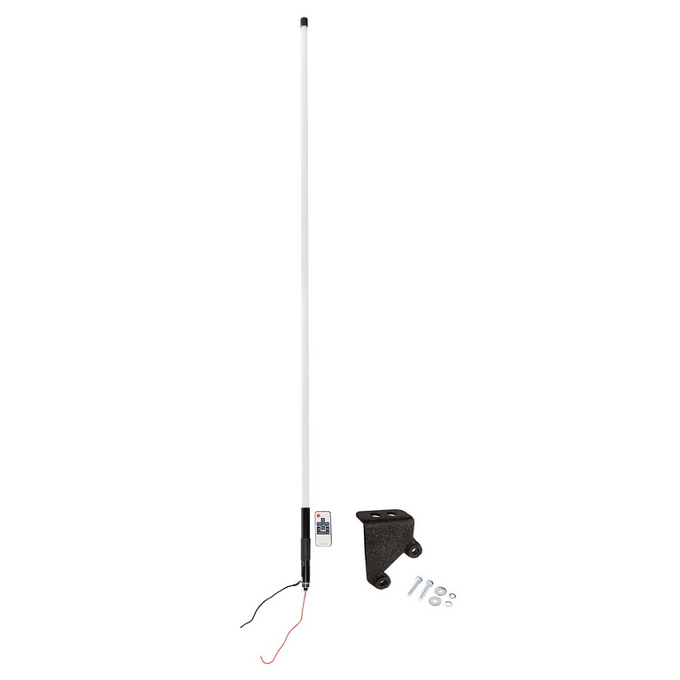 Lighted Whip, RGB, 60Inches (1.5 Meter), W/Bracket, 07-18 JK
