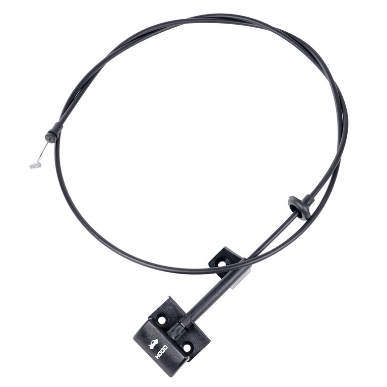 Hood Release Cable, 87-96 Jeep Cherokee XJ and 87-92 Jeep Comanche MJ - 1
