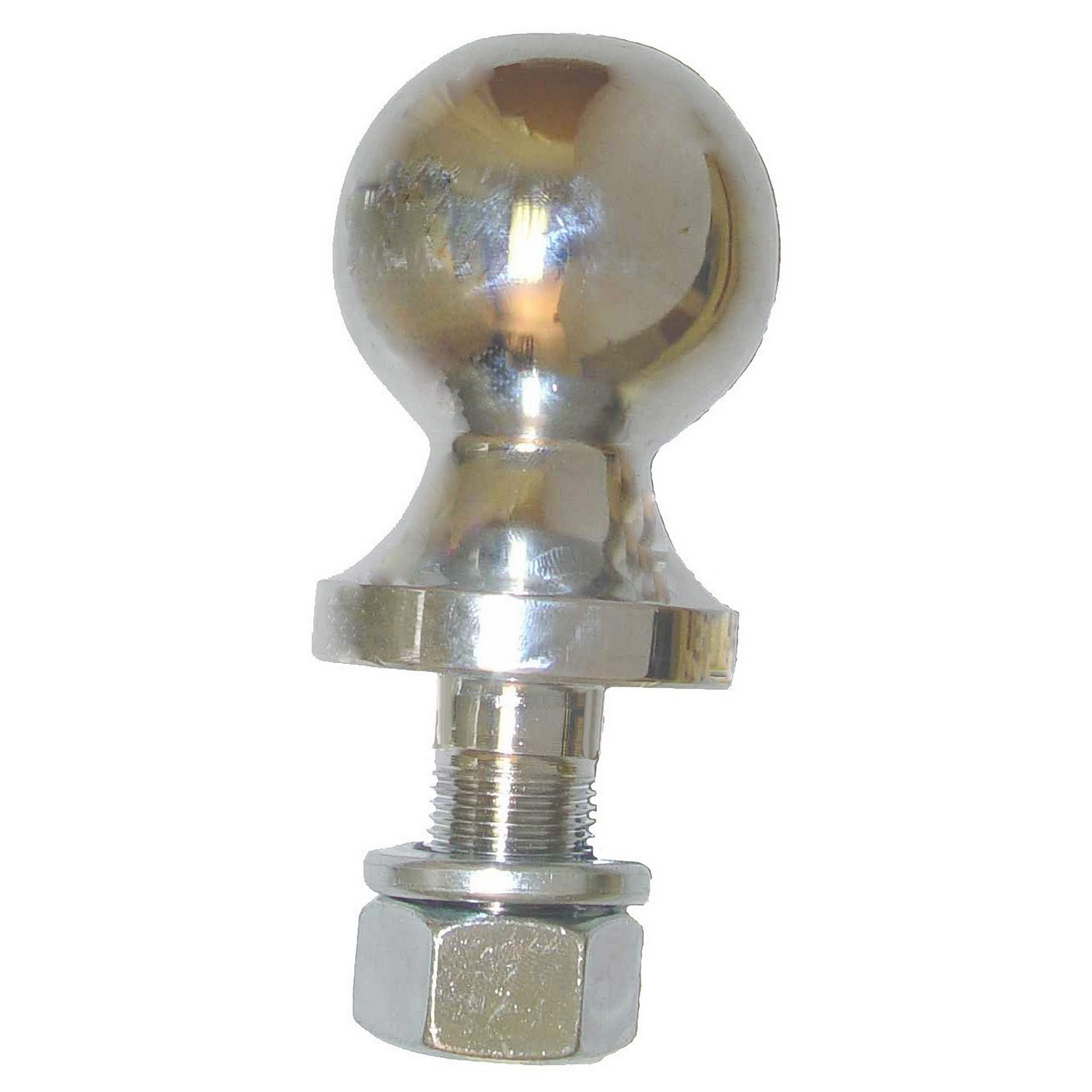 Trailer Hitch Ball, 2 Inch, Chrome