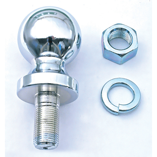 Trailer Hitch Ball, 1 7/8 Inch, Chrome