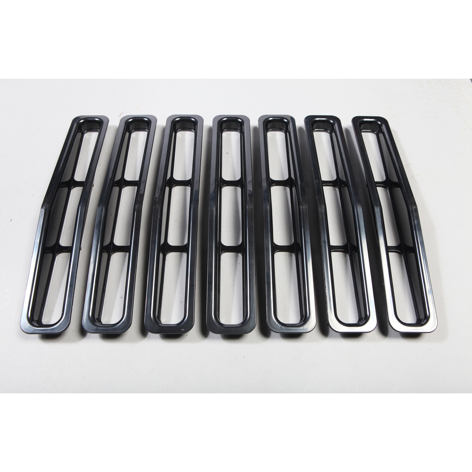 Grille Insert Kit, Black; 87-95 Jeep Wrangler YJ