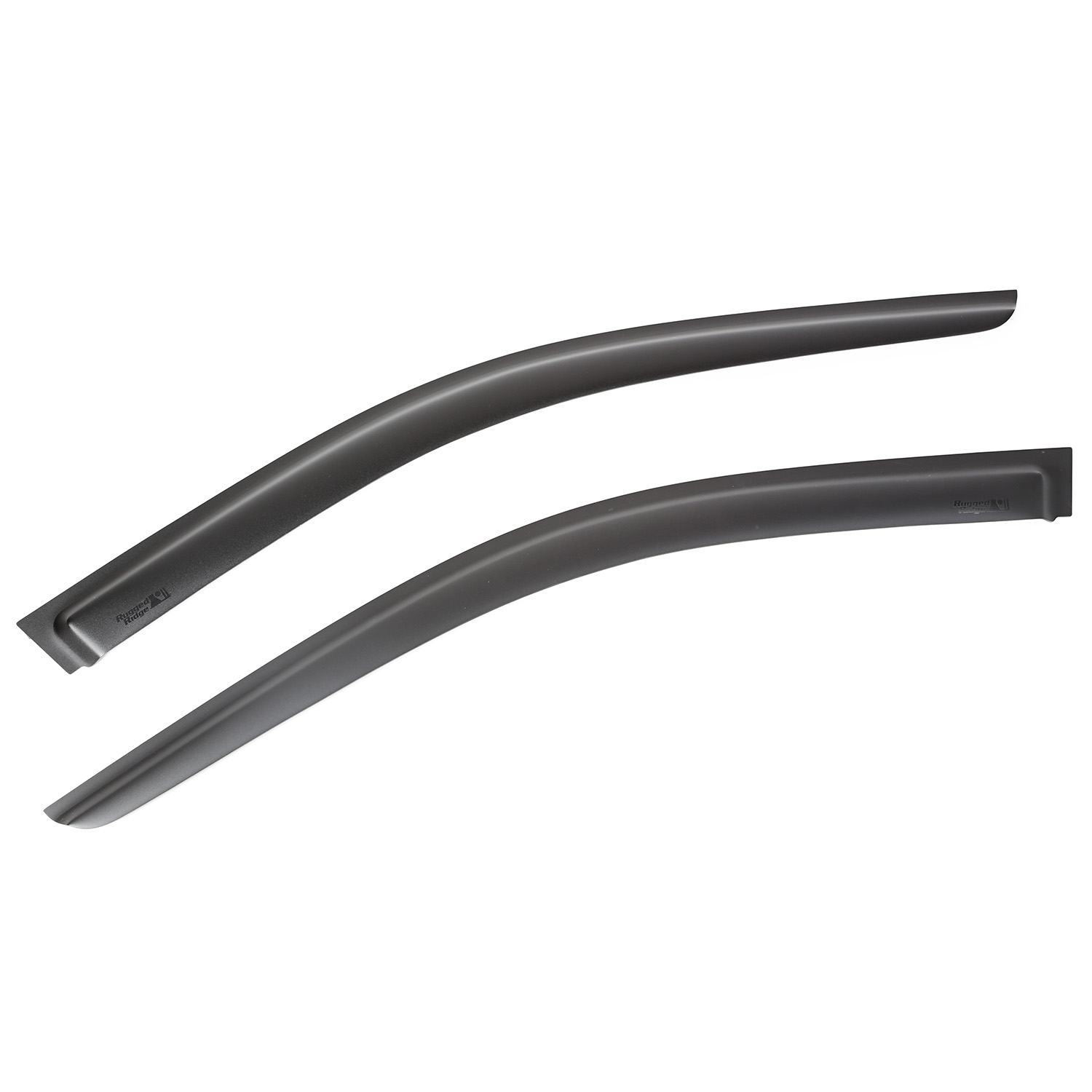 Przednie owiewki, czarny mat, 11-13 Jeep Grand Cherokee