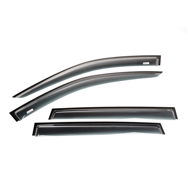 Zestaw owiewek, 4-elementowy, czarny; 14-16 Jeep Cherokee KL