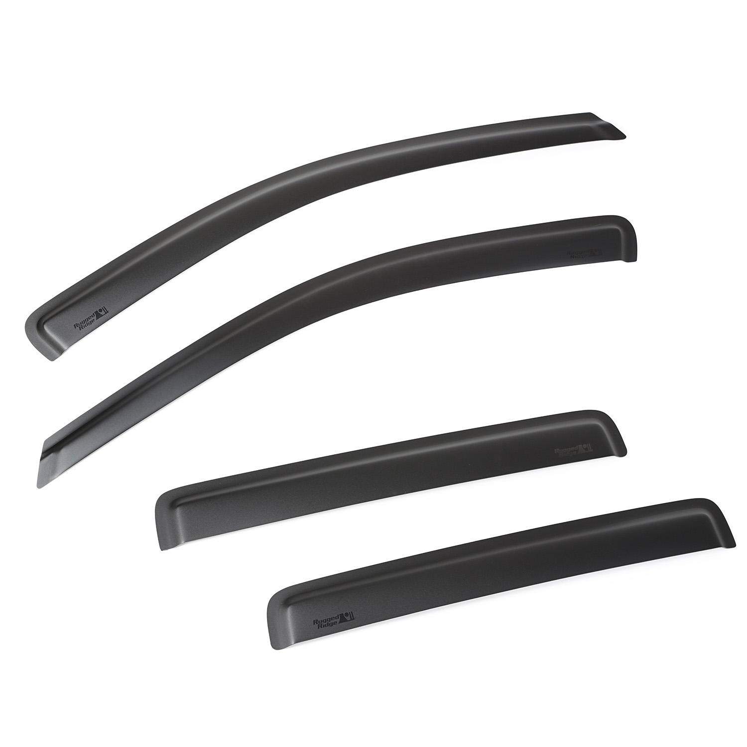 Zestaw owiewek, czarny mat; 07-10 Jeep Compass/Patriot MK