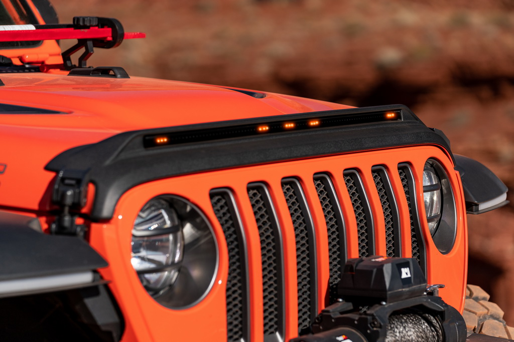 The LightShield™ Hood Guard for Wrangler JL/Gladiator JT - 5