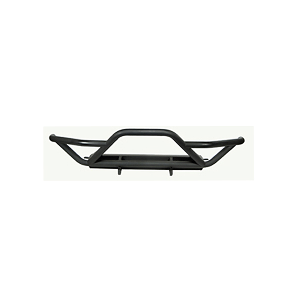 RRC Bumper, Front with Grille Guard, Black; 87-06 Jeep Wrangler YJ/TJ - 1