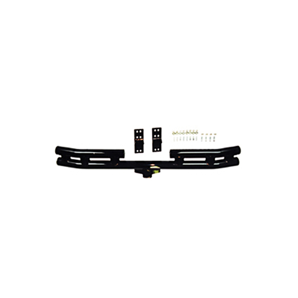Double Tube Bumper, Rear, 3 Inch; 55-06 Jeep CJ/Wrangler YJ/TJ