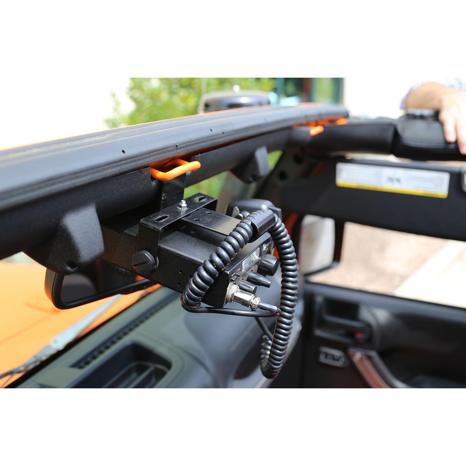 Radio Mounting Bracket, CB; 07-18 Jeep Wrangler JK