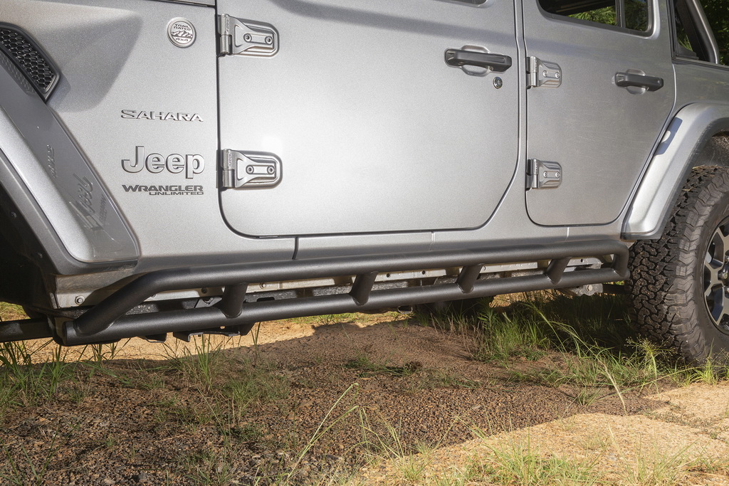 RRC Rocker Guard Kit; 18-21 Jeep Wrangler Unlimited JLU, 4 Door - 2