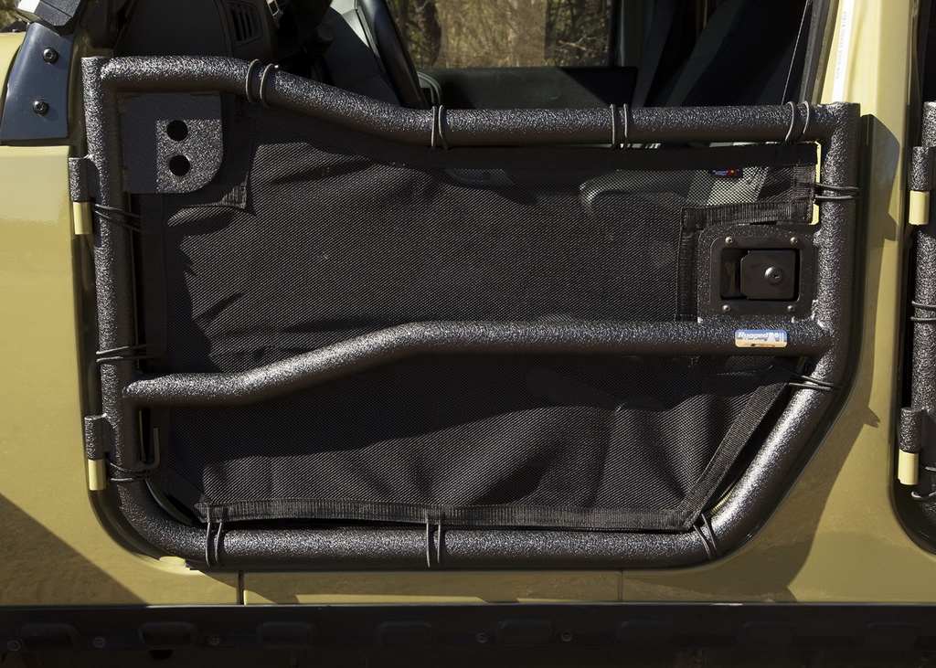 Tube Doors Kit, Front, Eclipse Covers; 07-18 Wrangler JK/JKU - 2