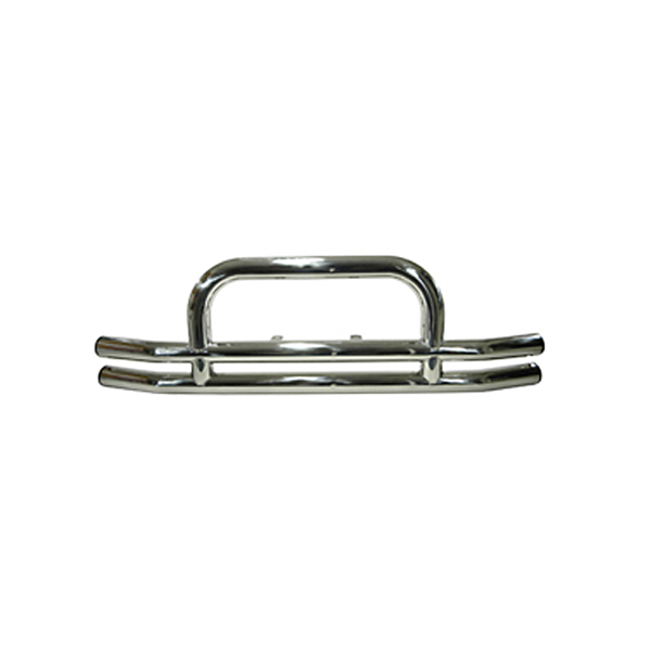 Tube Bumper, Front, 3 Inch, Stainless Steel; 55-06 Jeep