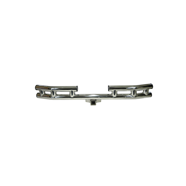 Tube Bumper, Rear, 3 Inch, Stainless Steel; 55-06 CJ/Wrangler YJ/TJ