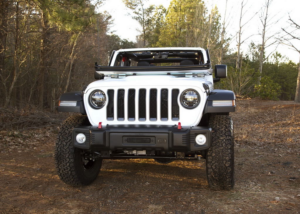 Spartacus Bumper, Front, Black; 2018-21 Jeep Wrangler / 20-21 Gladiator - 4
