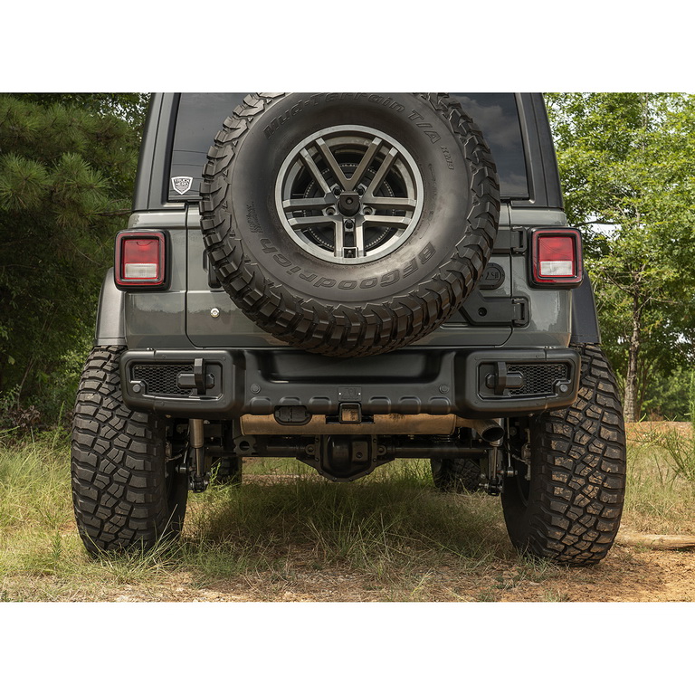 Spartacus Rear Bumper, Black, 18-21 Jeep Wrangler JL - 5