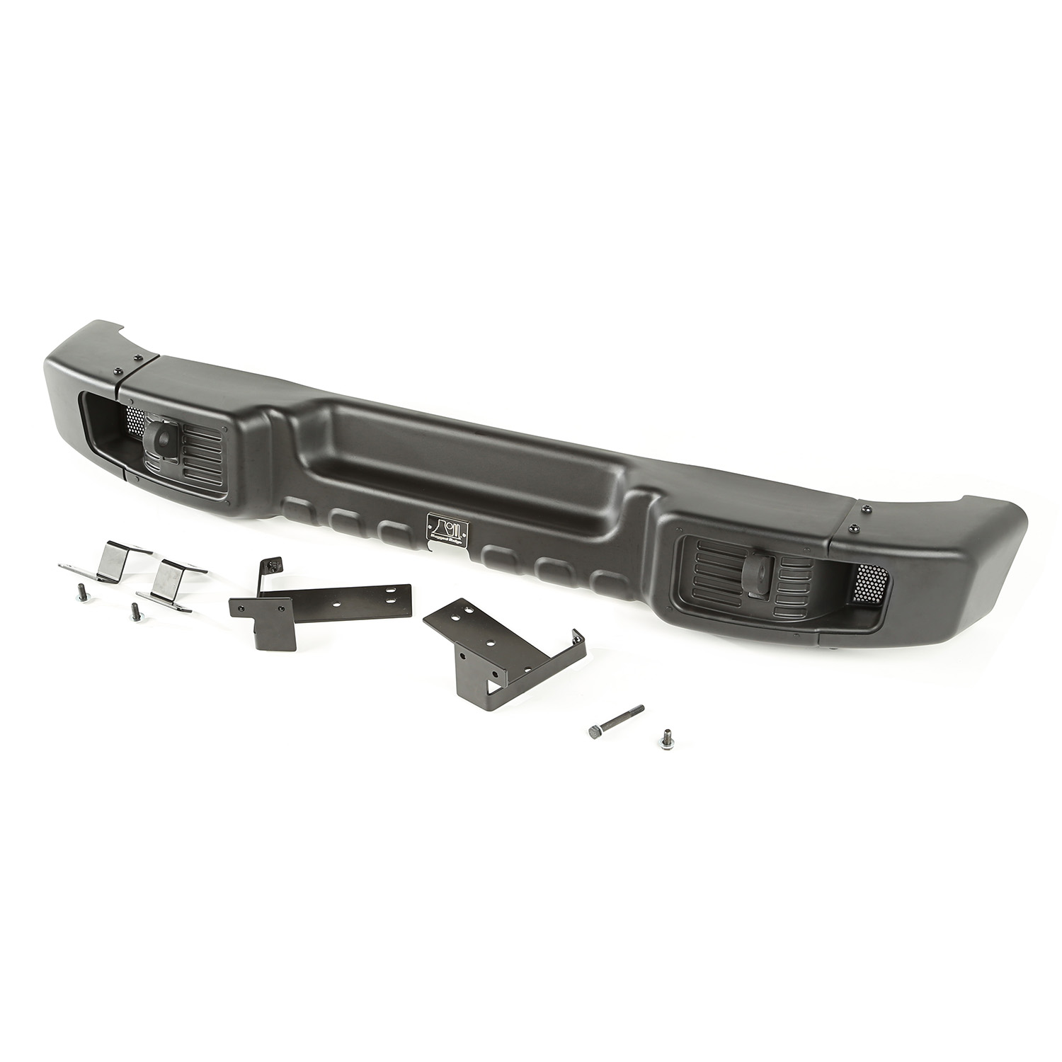 Spartacus Bumper, Rear, Black; 07-18 Jeep Wrangler JK - 2