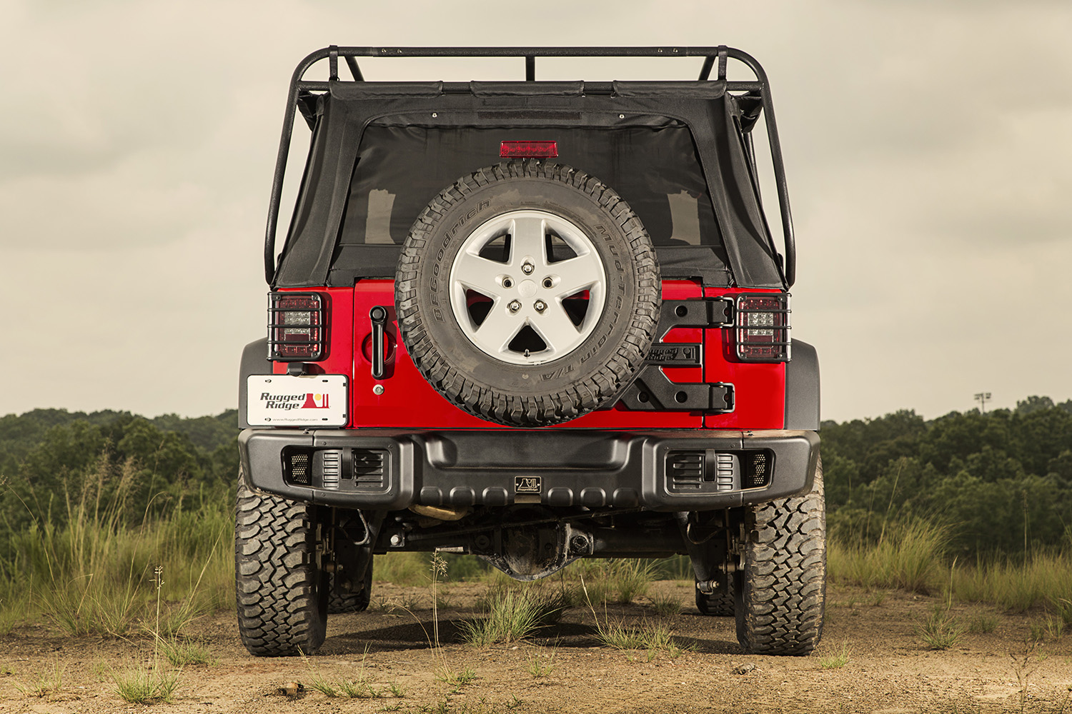 Spartacus Bumper, Rear, Black; 07-18 Jeep Wrangler JK - 5