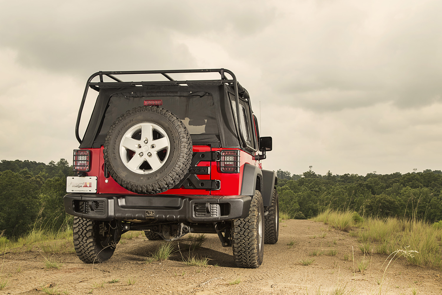 Spartacus Bumper, Rear, Black; 07-18 Jeep Wrangler JK - 6