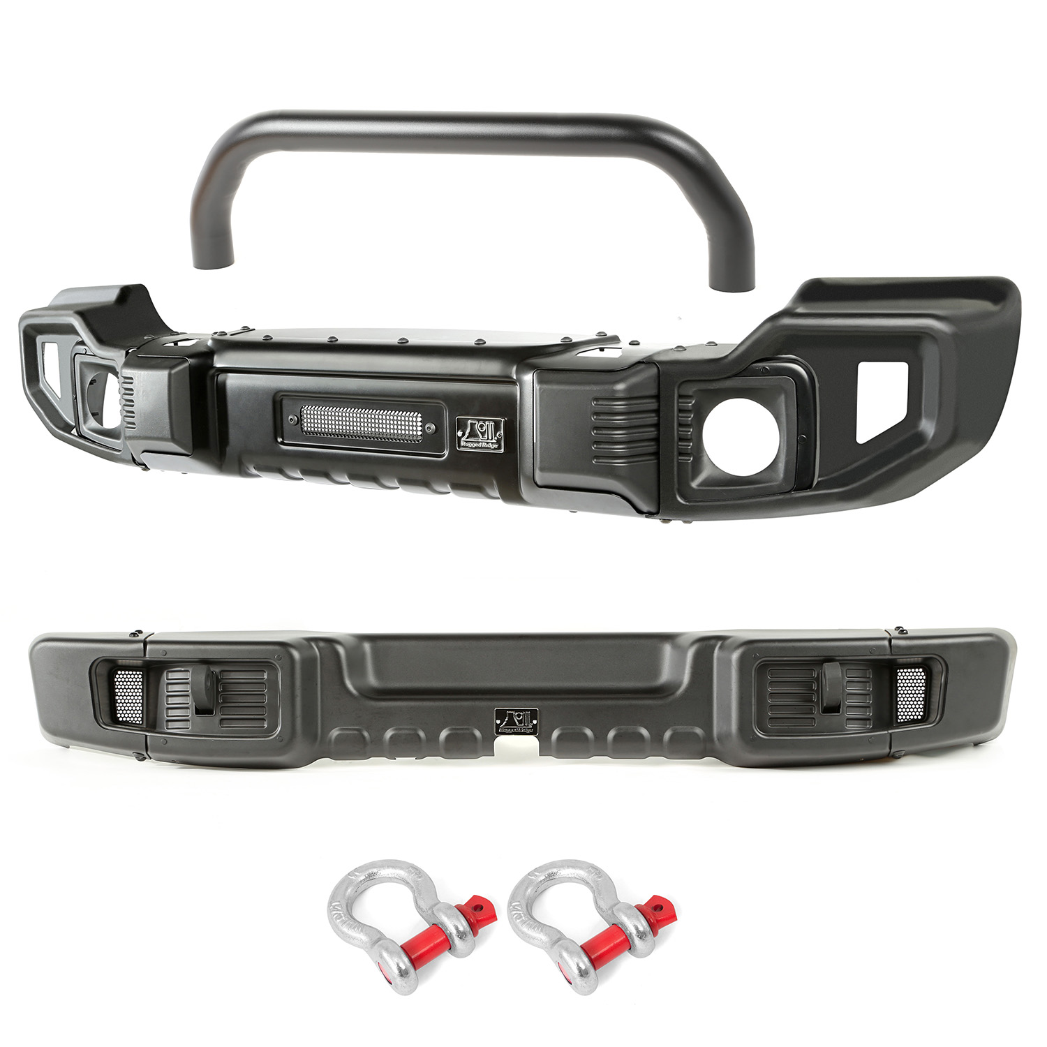 Spartacus Bumper Kit, Front/Rear, Over-Rider; 07-18 Jeep Wrangler JK