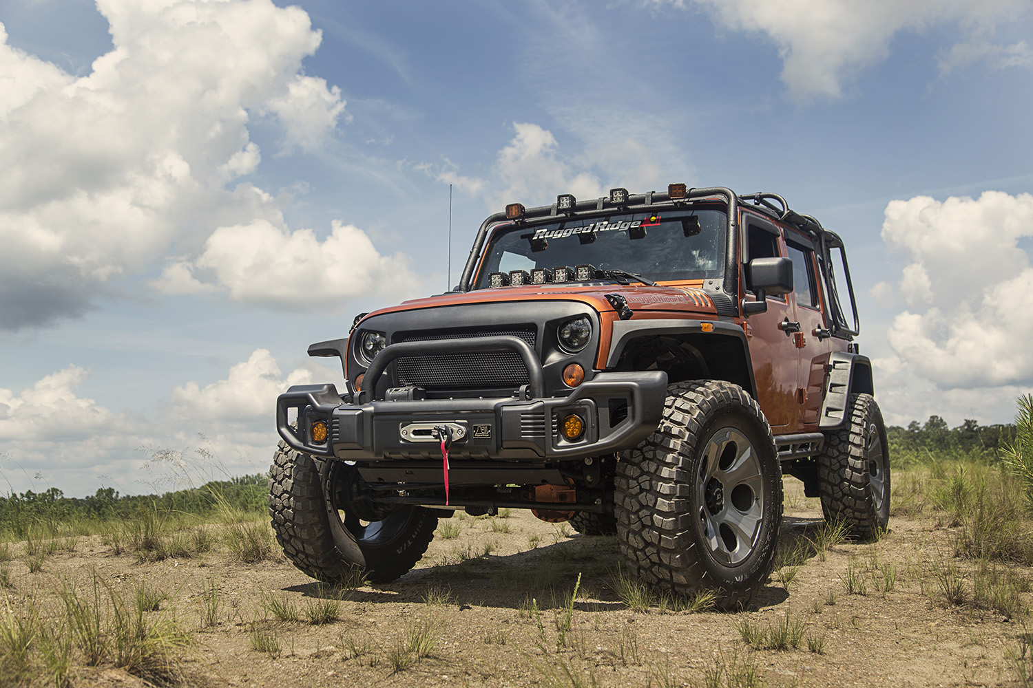 Spartacus Bumper Kit, Over-Rider/Tire Carrier/Grille; 07-18 Wrangler - 2