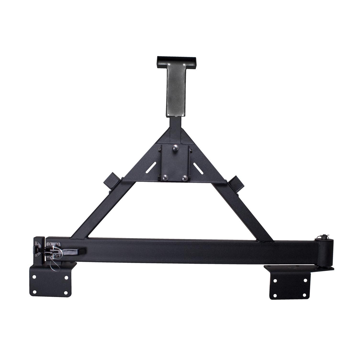 Tire Carrier, XHD Rear Bumper; 07-17 Jeep Wrangler JK
