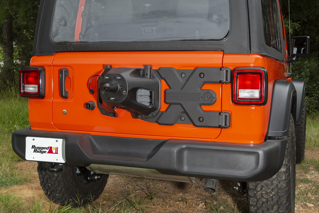 HD Tire Carrier Hinge Casting; 18-21 Jeep Wrangler JL - 4