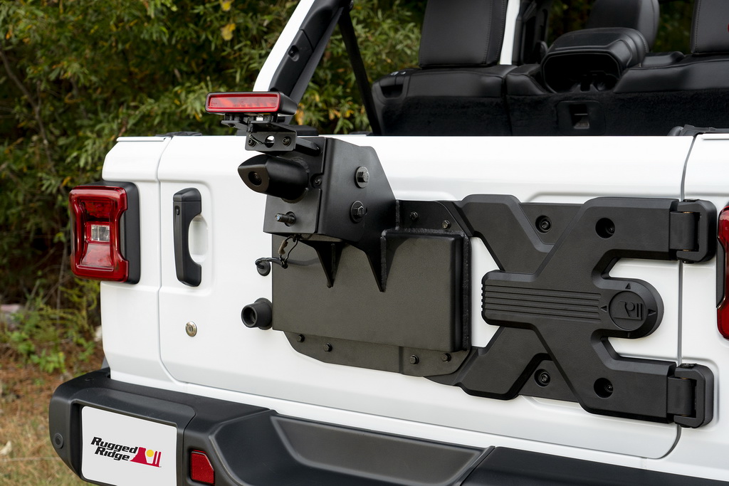 Uchwyt koła zapasowego Spartacus HD Tire Carrier, Jeep Wrangler JL - 4