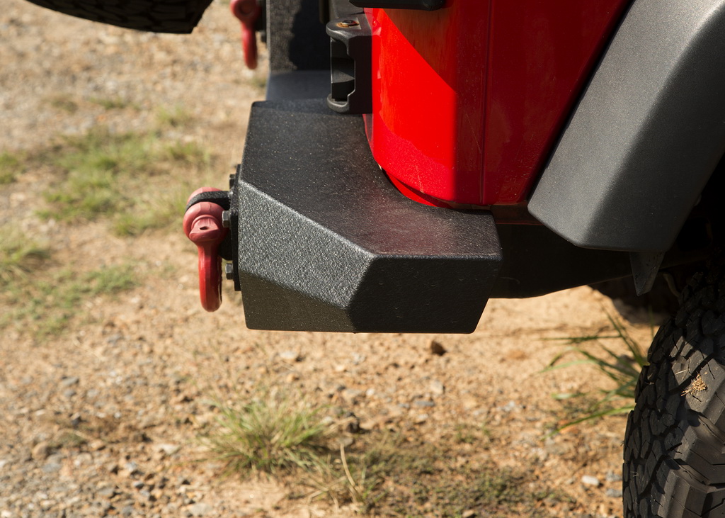 Spartan Bumper, Rear, Full Width; 07-18 Jeep Wrangler JK - 9