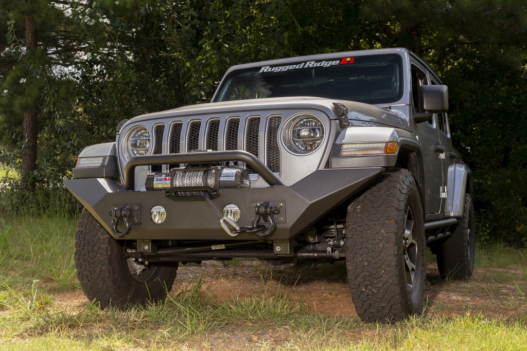 Spartan Bumper, High Clearance Ends, Overrider; 18-21 Wrangler / 20-21 Gladiator - 3