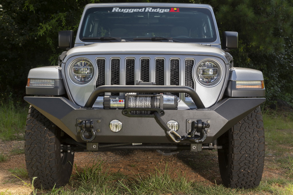 Spartan Bumper, High Clearance Ends, Overrider; 18-21 Wrangler / 20-21 Gladiator - 4