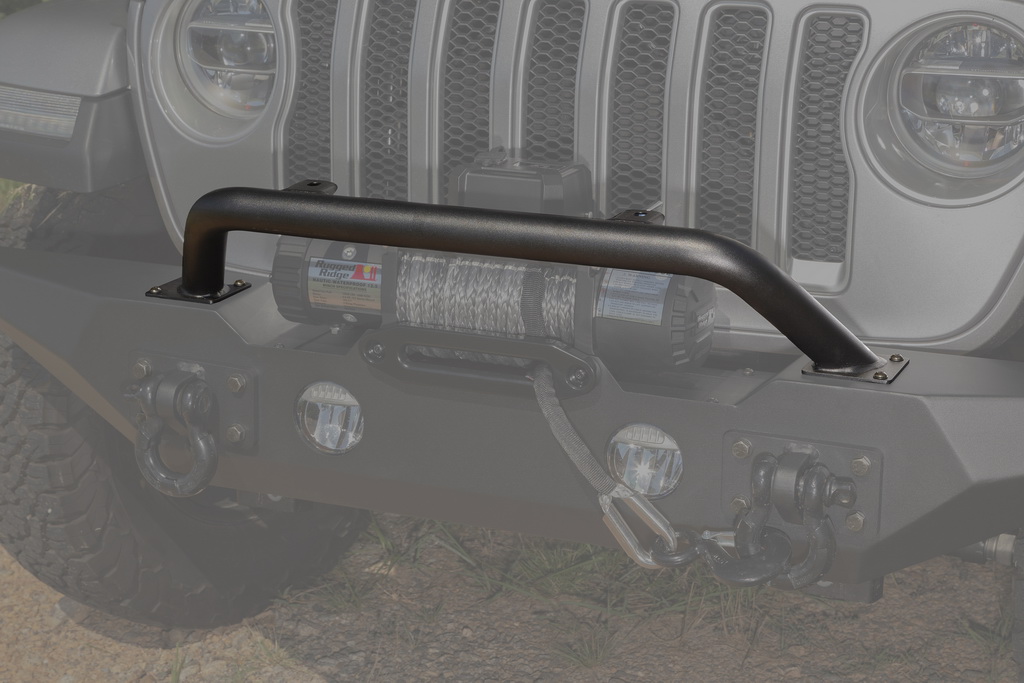 Spartan Bumper Overrider, Front; 18-21 Jeep Wrangler / 20-21 Gladiator - 2