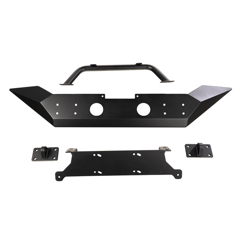 Spartan Front Bumper, HCE, With Overrider, 07-18 Jeep Wrangler JK - 1