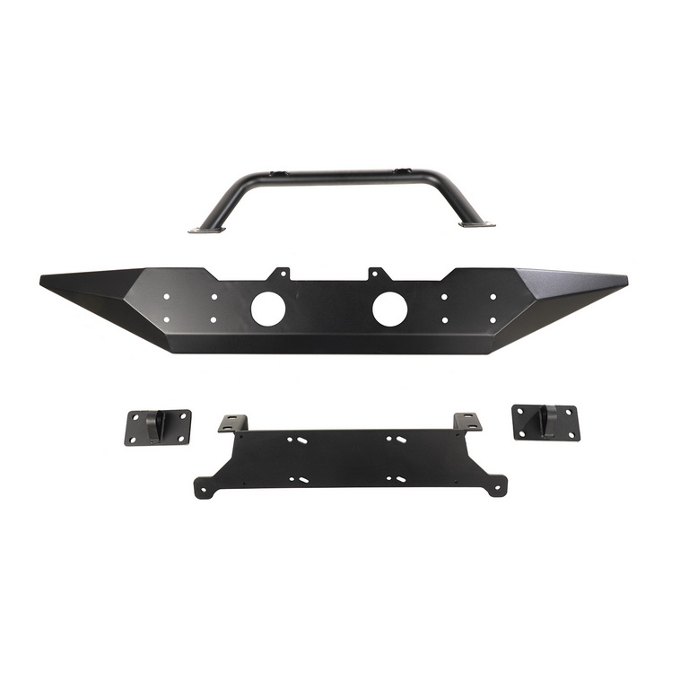 Spartan Front Bumper, SE, With Overrider, 07-18 Jeep Wrangler JK - 1