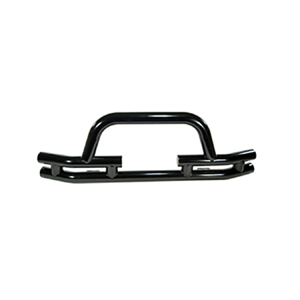 Double Tube Bumper, Front, 3 Inch, Winch Ready; 76-06 CJ/Wrangler