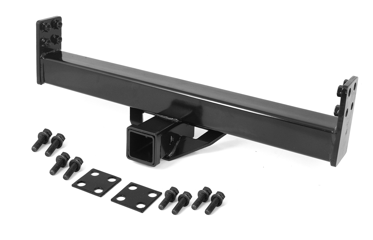 Trailer Hitch, XHD Rear Bumper, 2 Inch; 76-06 Jeep CJ/Wrangler YJ/TJ - 1