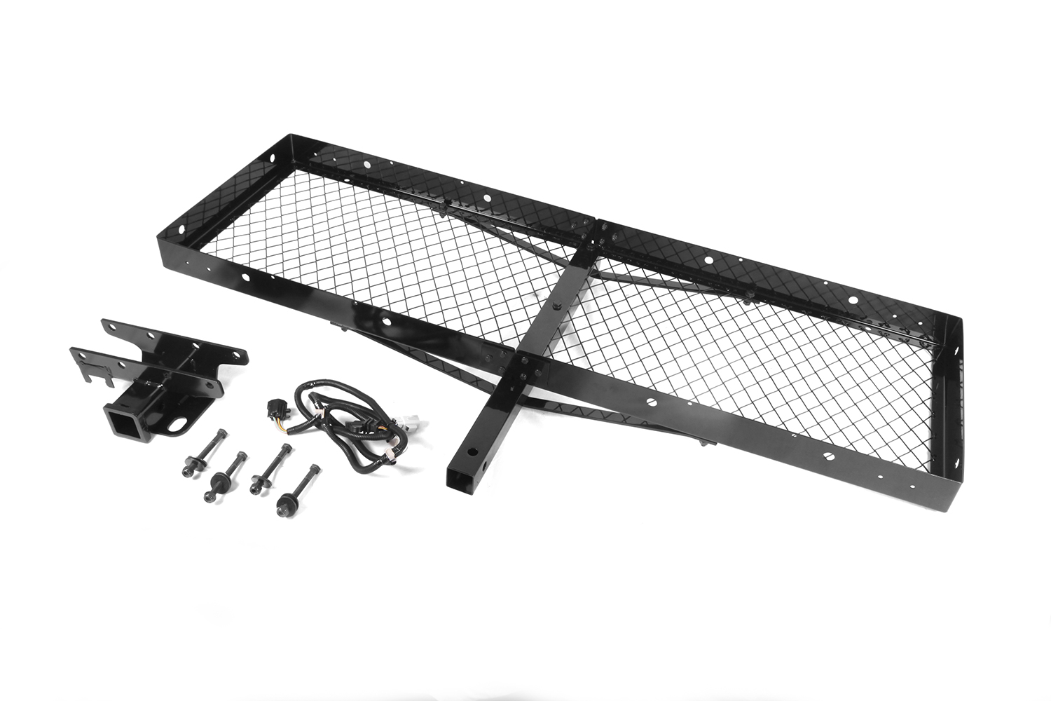 Trailer Hitch Kit, Cargo Rack; 87-06 Jeep Wrangler YJ/TJ