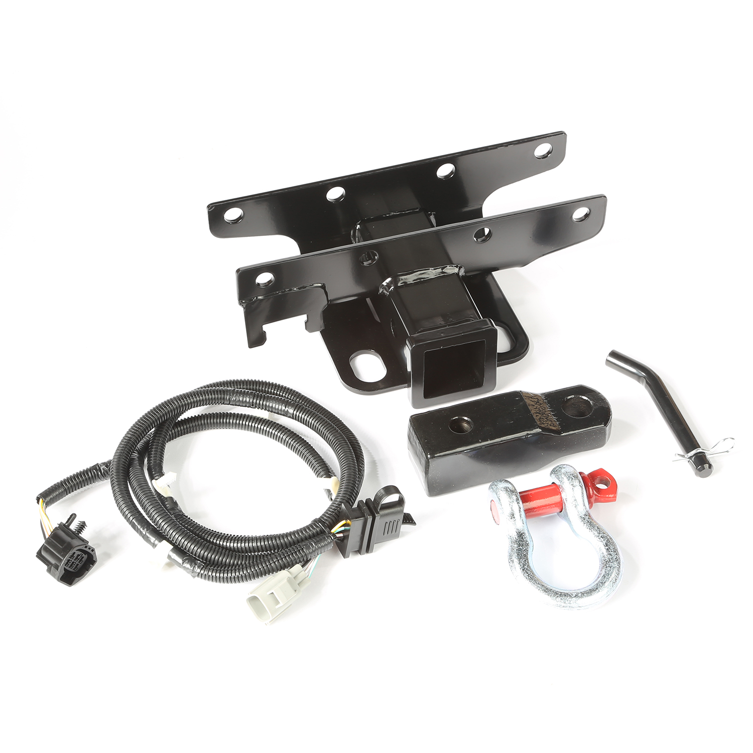 Trailer Hitch Kit, D-Shackle; 07-18 Jeep Wrangler JK