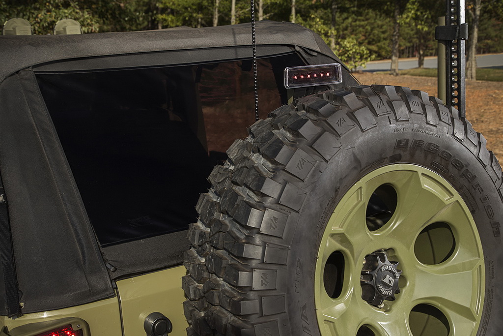 Brake Light, LED, Center High Mount; 07-18 Jeep Wrangler JK - 3