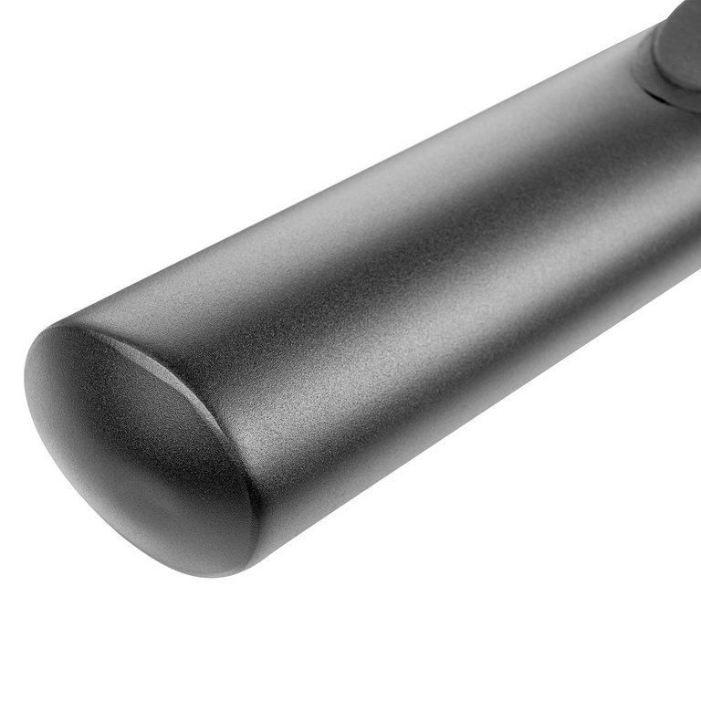 4-Inch Oval Side Step, Fine Textured Black; 2020-2021 Jeep Gladiator JT - 3